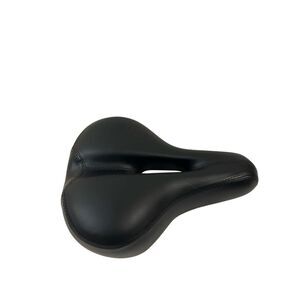 Ergonomic Big butt bike seat black
